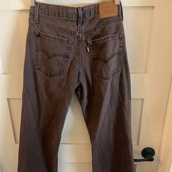 baggy bootcut brown levi jeans - Picture 4 of 4